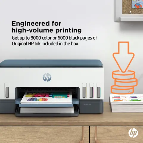 HP Smart Tank 6001 All-in-One Printer view 3